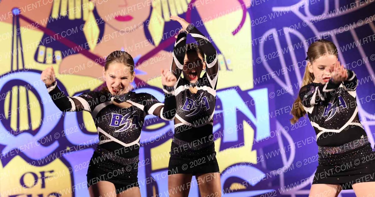 Blue Storm Athletics WEATHERGIRLS · Queen of the Nile Showdown