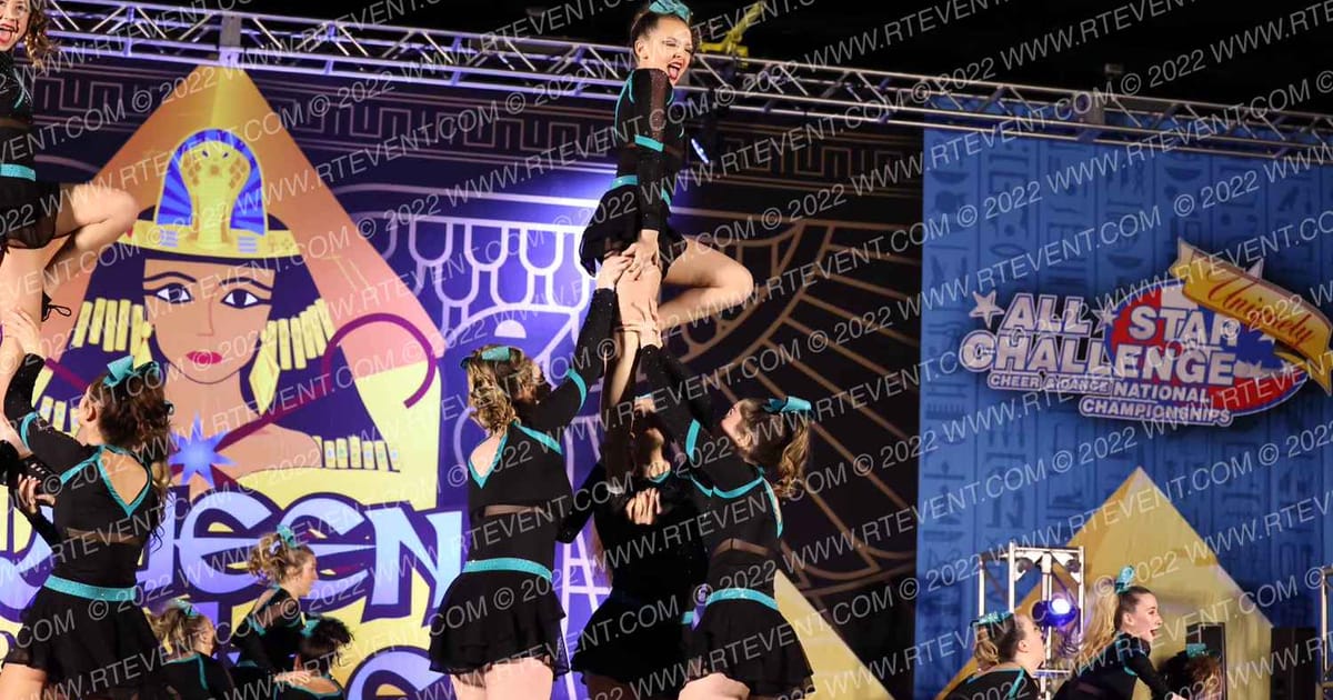 Cheer Extreme Midwest Spitfire · Queen of the Nile Showdown