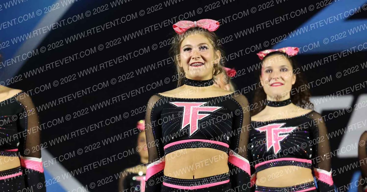 Titanium Force Cheer Black Smoke · ATHLETIC Championships