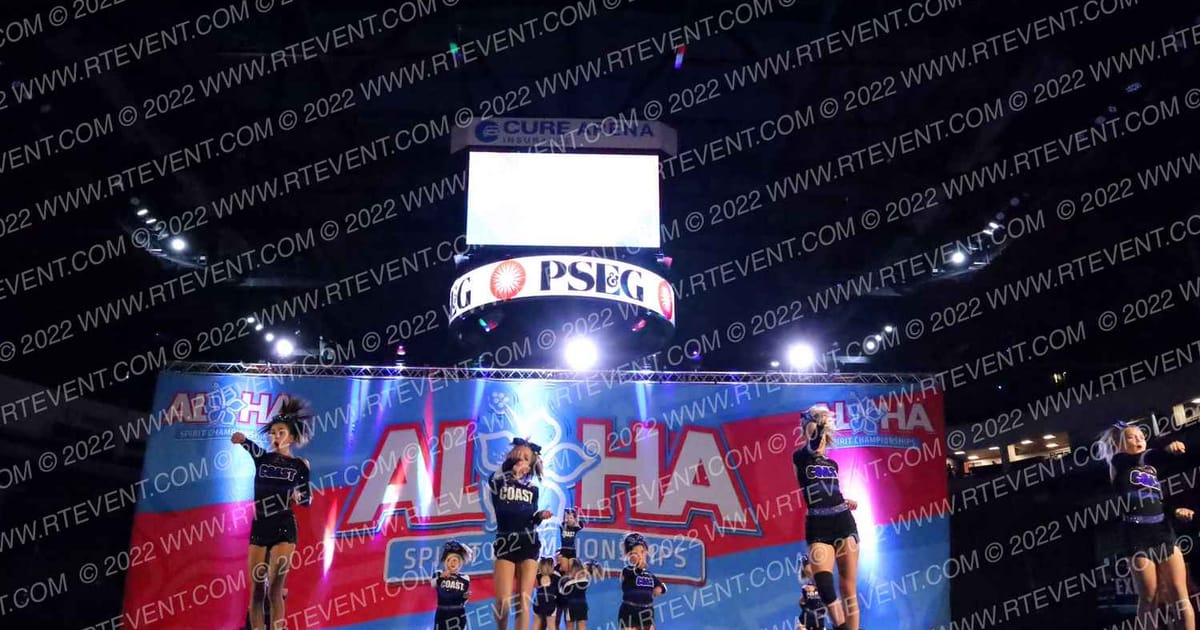Coast Cheer Lady Sharks · Trenton Showdown