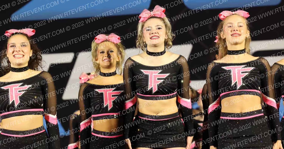 Titanium Force Cheer Black Smoke · ATHLETIC Championships