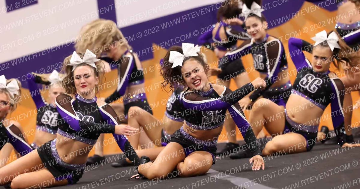 South Coast Cheer Scarlet · GSSA Ontario Challenge