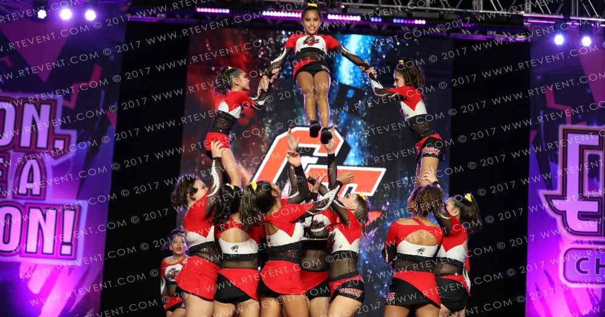 Cheer-riffic Techniques Tail Feathers · Encore Grand Nationals