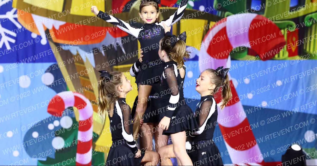 Rebelz Cheer Space Rangers · Spirit Celebration Christmas Grand Nationals DIDII