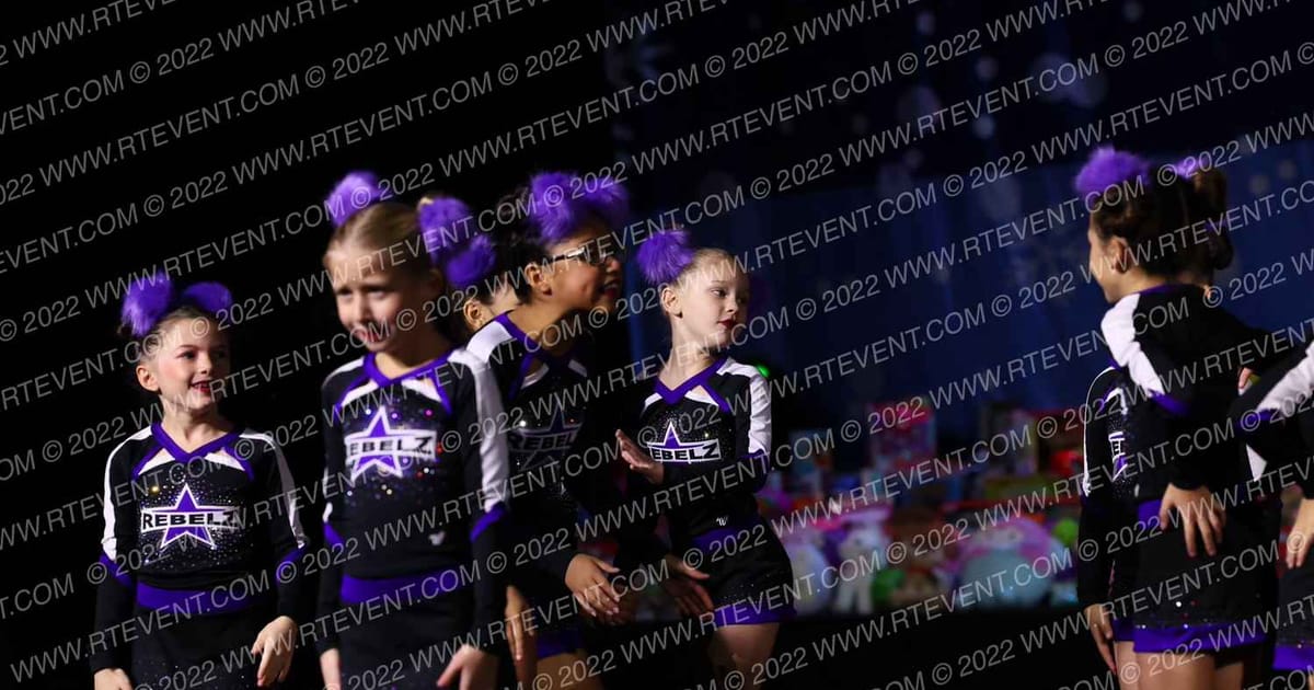 Rebelz Cheer Mini Martians · Spirit Celebration Christmas Grand Nationals DIDII