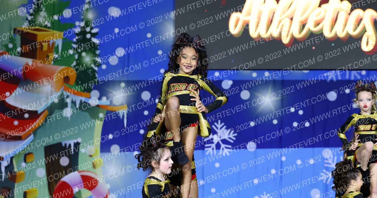 Amped Up Athletics WILDFIRE · Spirit Celebration Christmas Grand Nationals DIDII