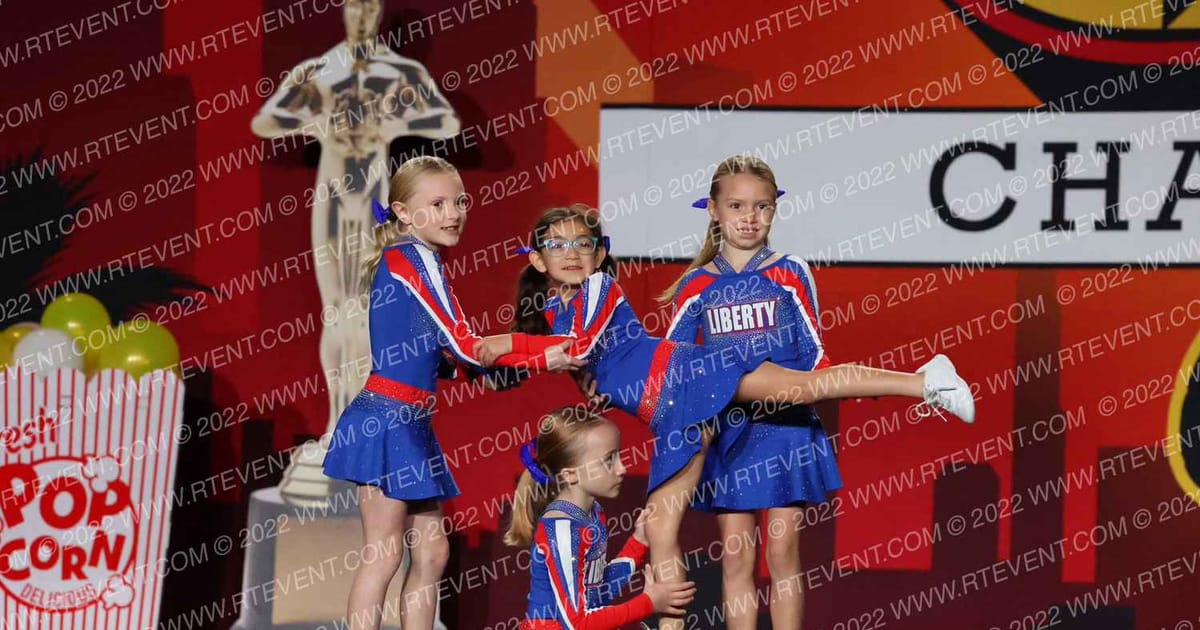 Liberty Athletics Mini Majors · Lights Camera Action Cheer and Dance Extravaganza