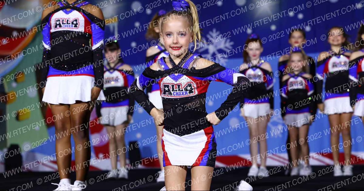 All 4 Cheer Snow Queens · Spirit Celebration Christmas Grand Nationals DIDII
