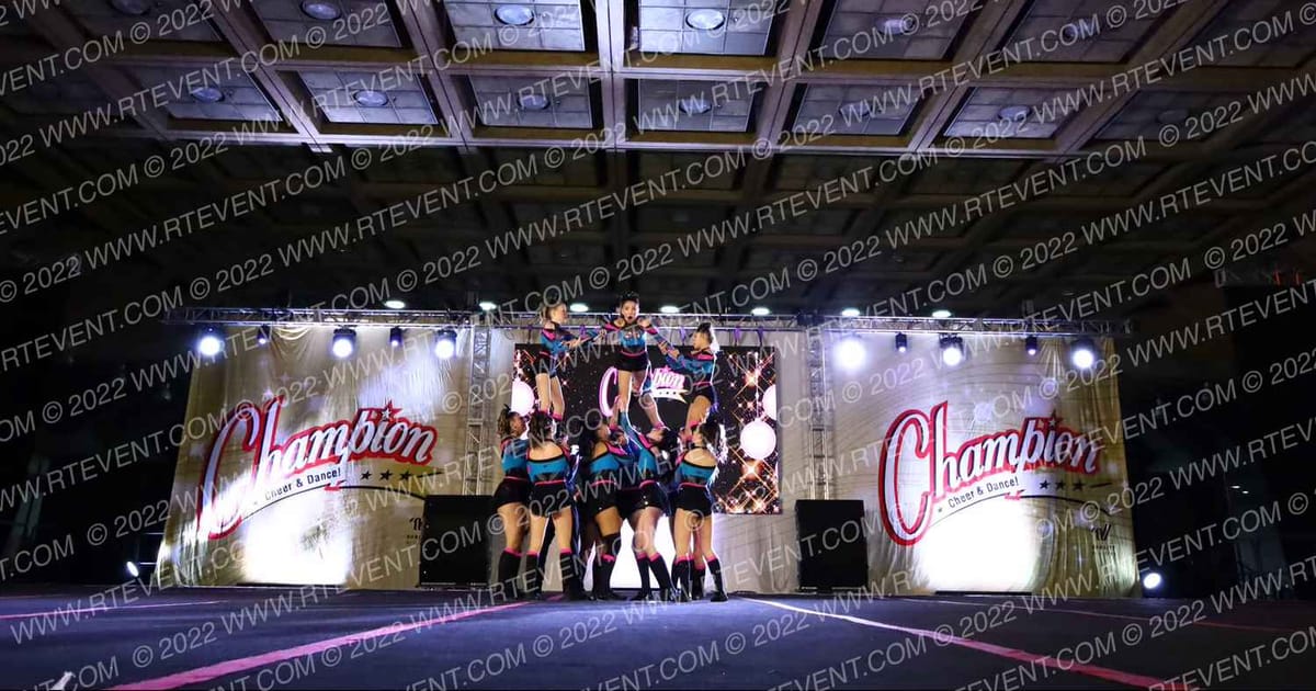 Evolution Cheer Teal Mania · CCD Grand Nationals