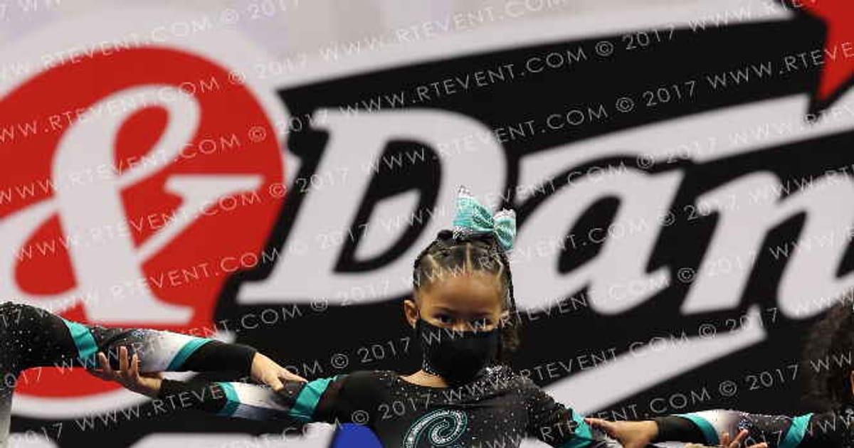 Cheer Extreme Maryland Teal Crush · Rumble in the Jungle