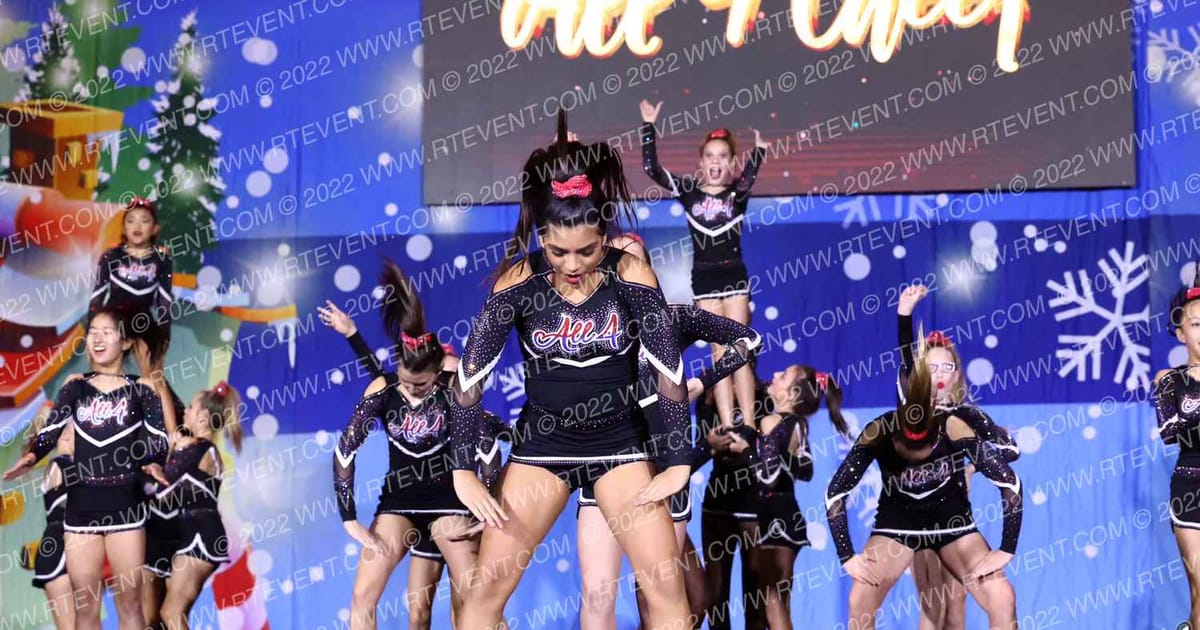 All 4 Cheer Embers · Spirit Celebration Christmas Grand Nationals DIDII