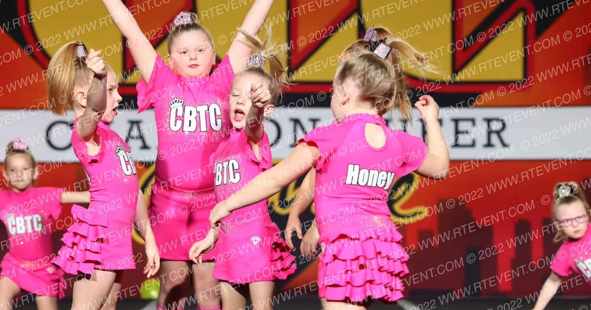 Coach Blondie Tumble and Cheer HONEY · Lights Camera Action Cheer and Dance Extravaganza