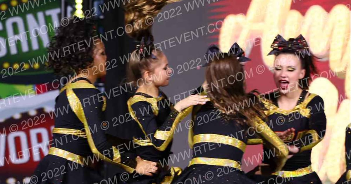 Amped Up Athletics LADY BLAZE · Spirit Celebration Christmas Grand Nationals DIDII