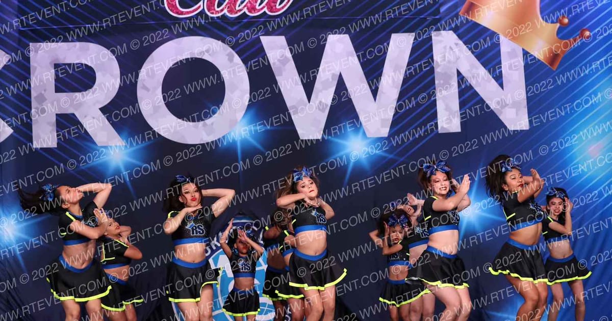 Royal Storm Elite Cheer Midnight · Cali Crown