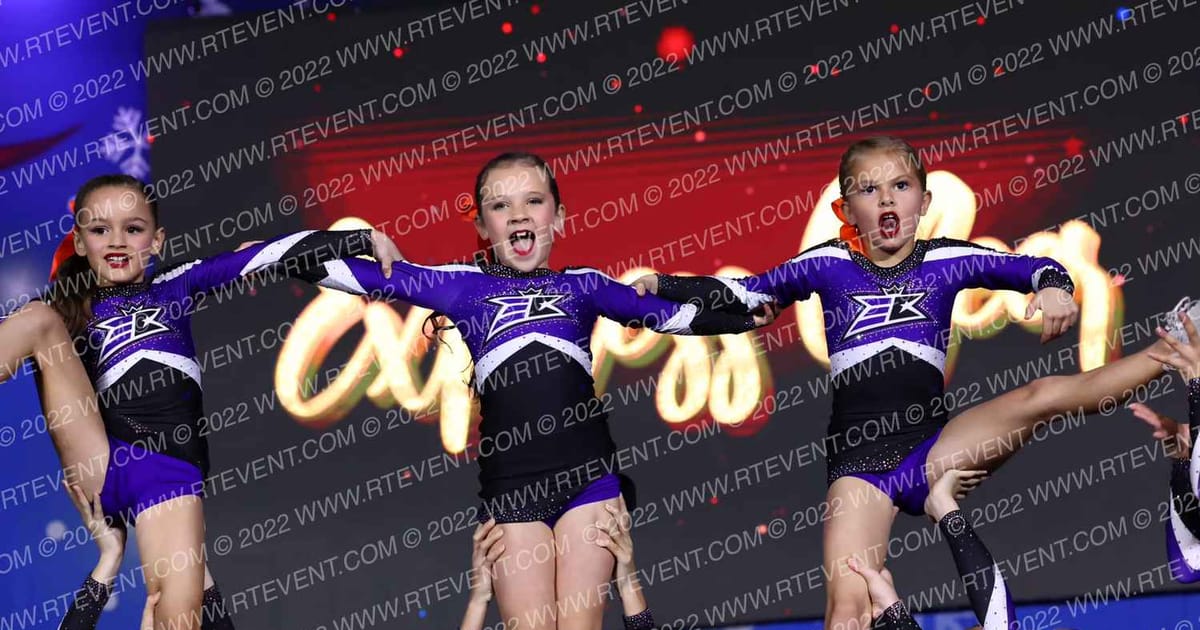 Express Cheer Excellence · Spirit Celebration Christmas Grand Nationals DIDII
