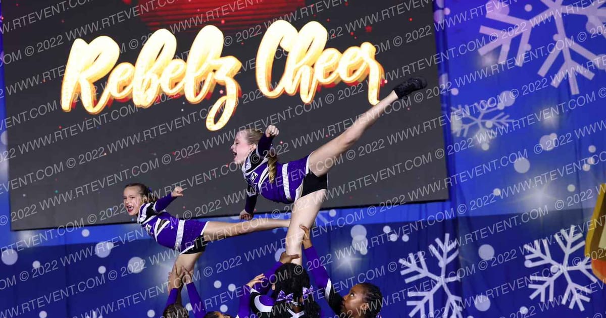 Rebelz Cheer Rockets · Spirit Celebration Christmas Grand Nationals DIDII