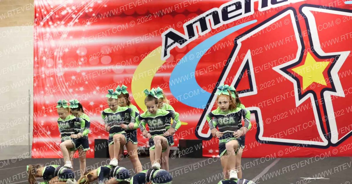 Cape Cod Cheer Academy Youth White Fins · Americas Best Springfield Challenge