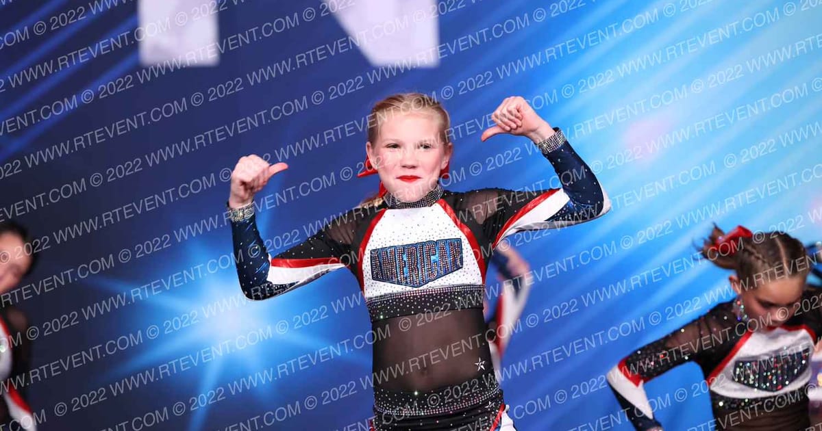 American Cheer YOUTH WHITE · Cali Crown