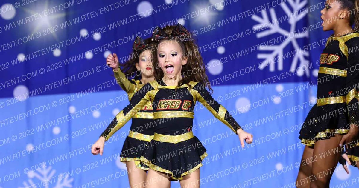 Amped Up Athletics INFERNO · Spirit Celebration Christmas Grand Nationals DIDII