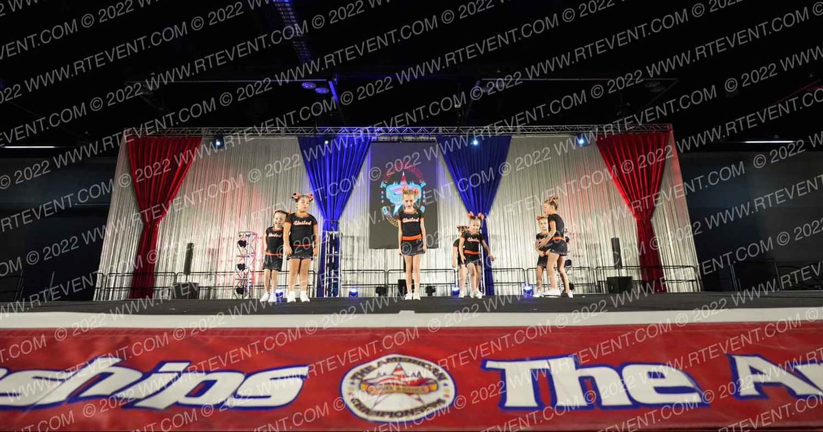 United Tumbling and Cheer Tiny Crew · The American Northwest Portland Nationals