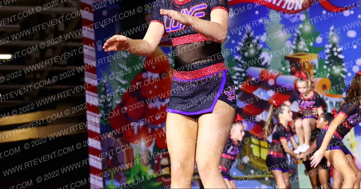 Luxe Cheer Royal 3 · Spirit Celebration Christmas Grand Nationals DIDII