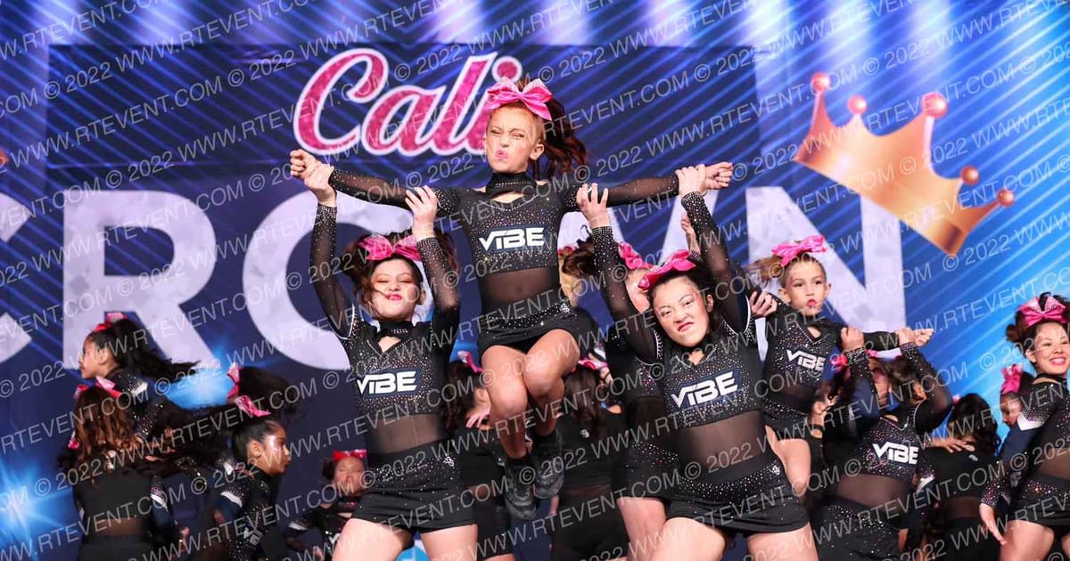 Vibe Cheer and Dance Black Ice · Cali Crown