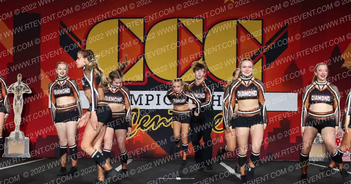 Diamond Athletics Vengeance · Lights Camera Action Cheer and Dance Extravaganza