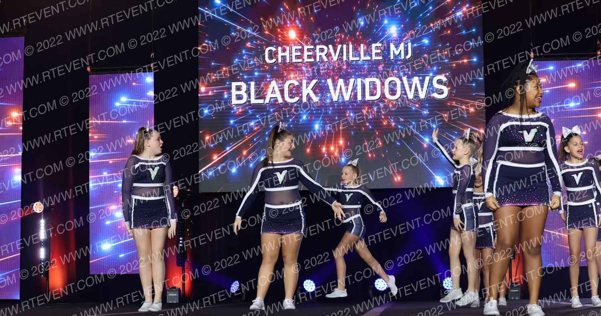 CheerVille MJ Black Widows · WSF Grand Nationals Cheer