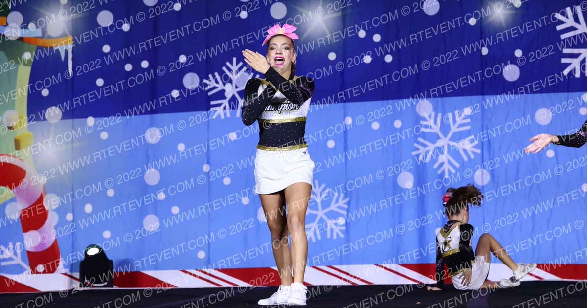 Champion Cheer Sunnies · Spirit Celebration Christmas Grand Nationals DIDII