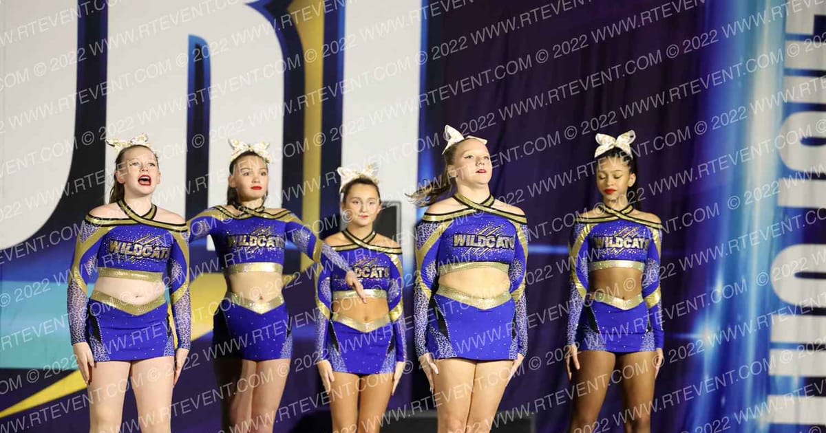 Power & Grace Wildcats Gold · CHEERSPORT Council Bluffs Classic