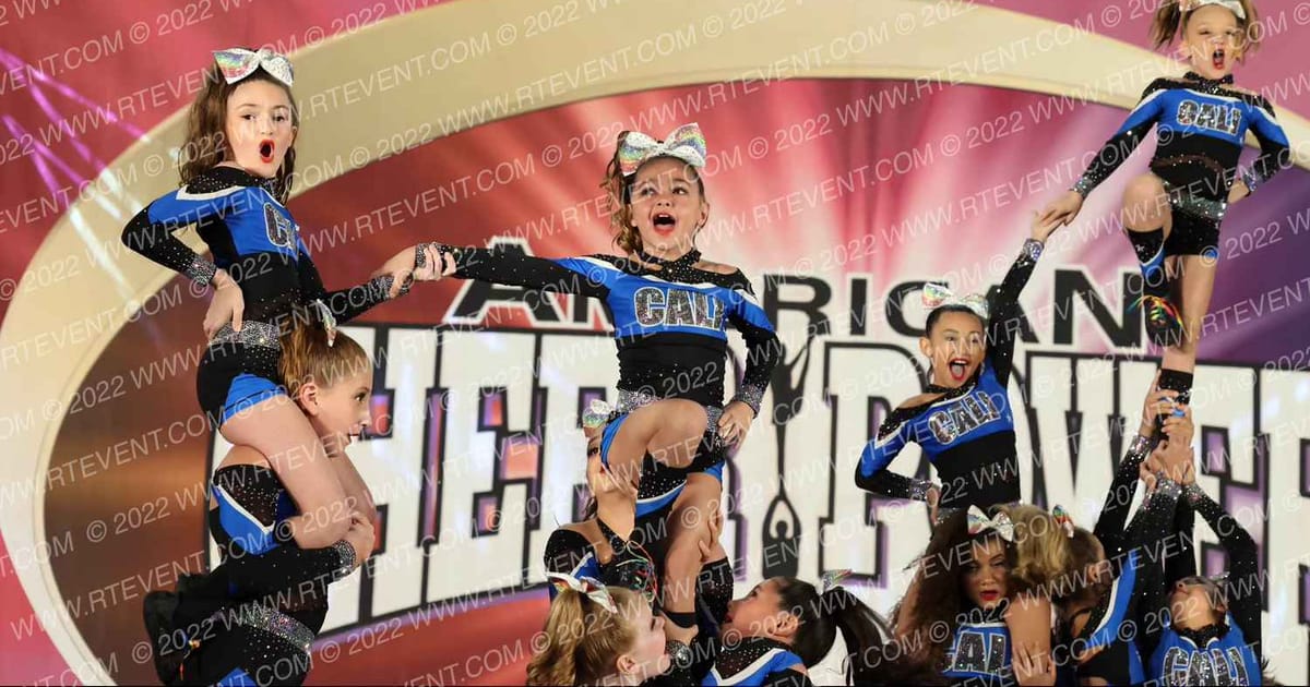 The California All Stars-Livermore Majors · Cheer Power Holiday Showdown Roseville