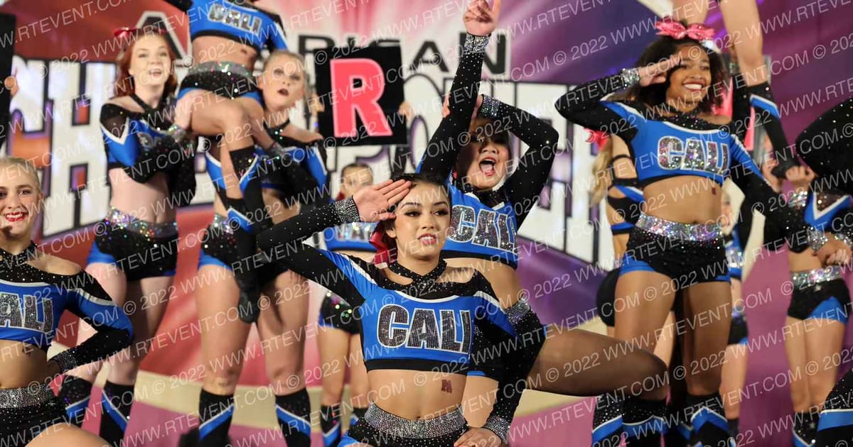 The California All Stars-Livermore Pink · Cheer Power Holiday Showdown Roseville