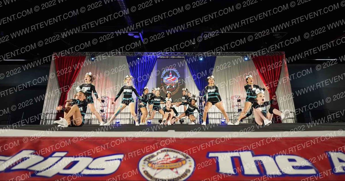 California Spirit Elite Teal Crush · The American Northwest Portland Nationals