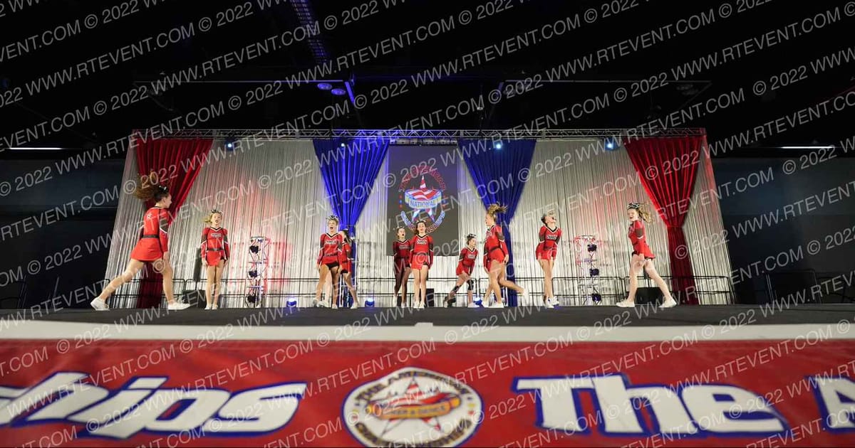 Champion Cheer Athletics SHIMMER · The American Northwest Portland Nationals