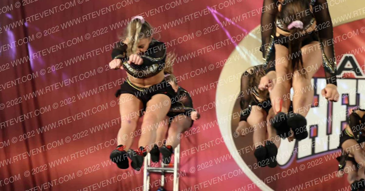 Golden Elite All Stars Miss Gold · Cheer Power Holiday Showdown Roseville