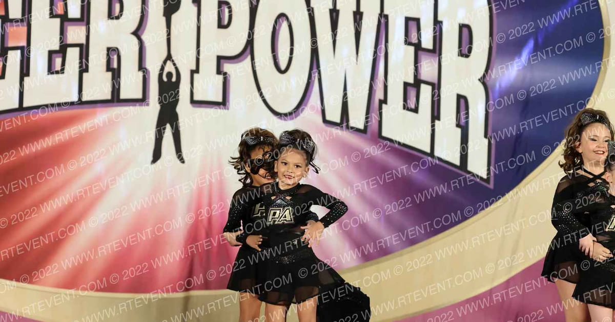 Pyramid Athletics Golden Girls · Cheer Power Holiday Showdown Roseville