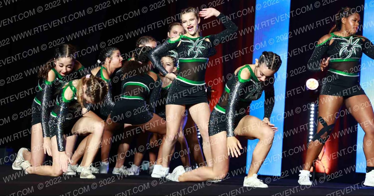 Pittsburgh Poison All Stars Poison Arrows · WSF Grand Nationals Cheer
