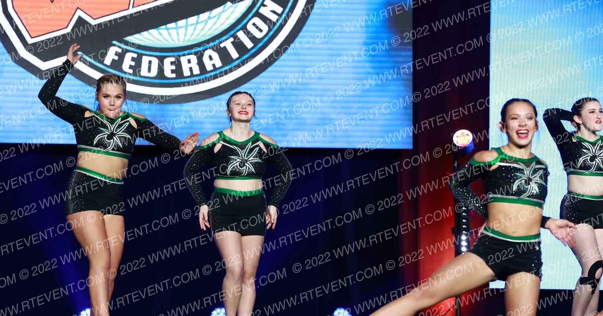 Pittsburgh Poison All Stars Kiss · WSF Grand Nationals Cheer
