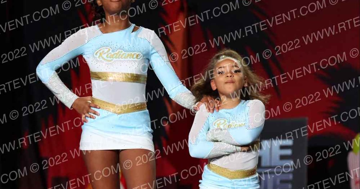 Radiance Cheerleading Luminous · Lights Camera Action Cheer and Dance Extravaganza