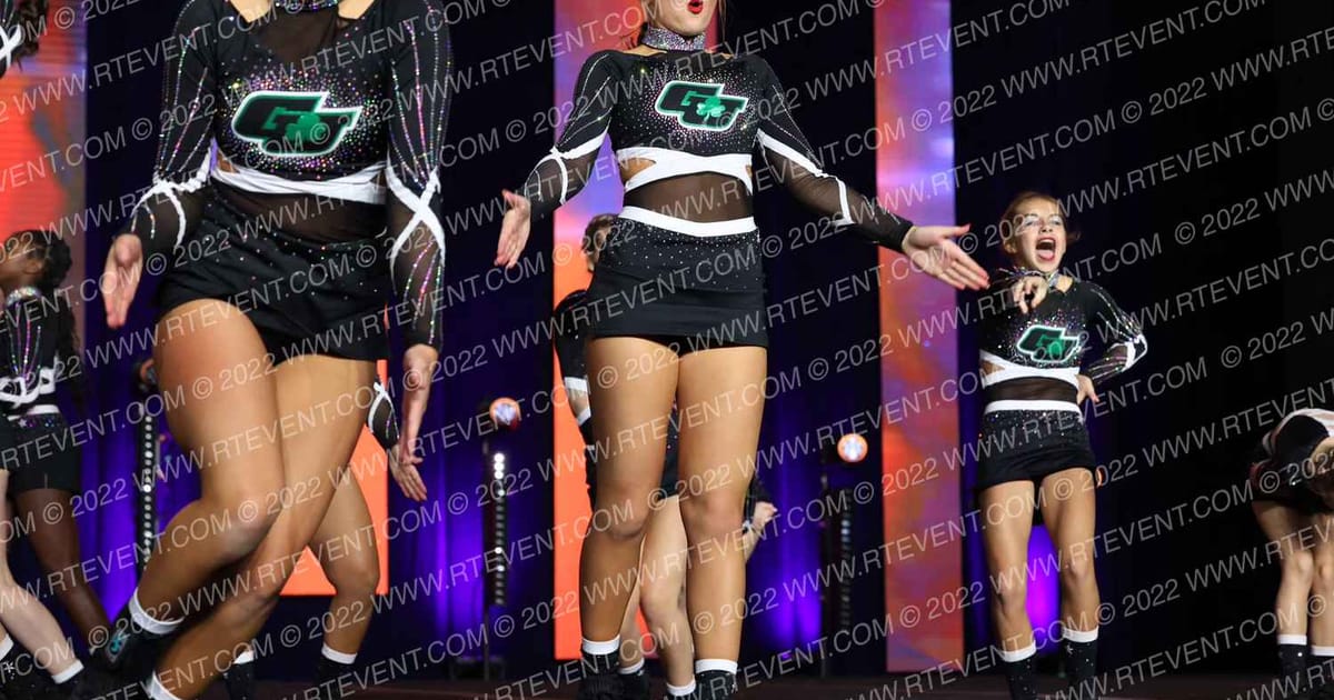 GU Shamrocks 4 Leaf Clovers · WSF Grand Nationals Cheer