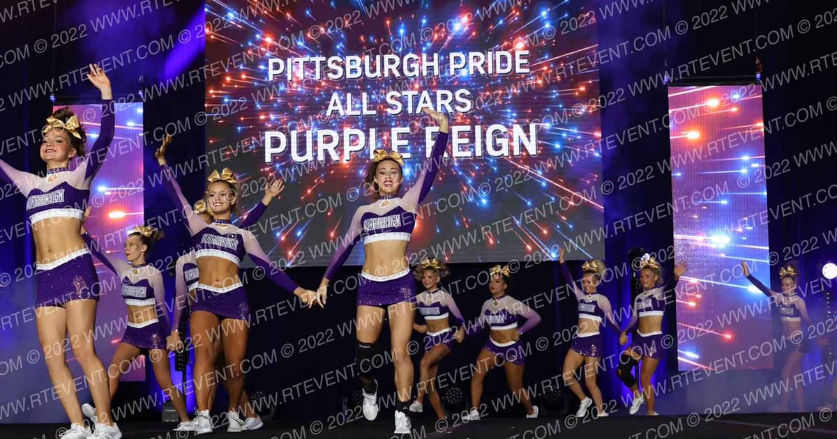Pittsburgh Pride All Stars Purple Reign · WSF Grand Nationals Cheer