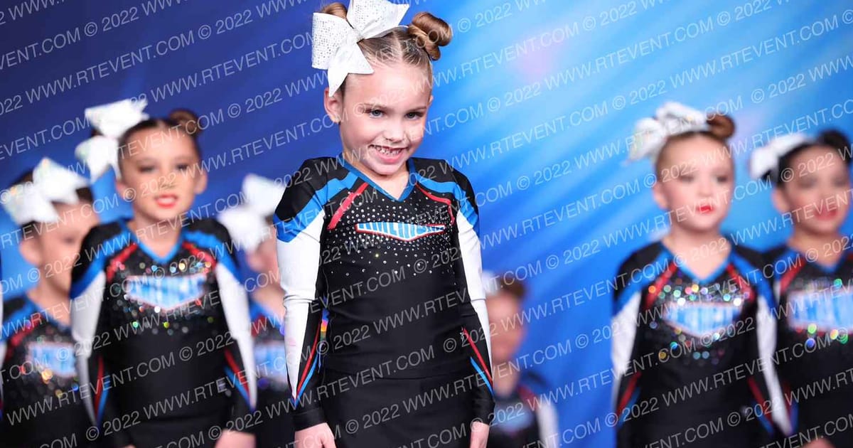 American Cheer TINY STARS · Cali Crown