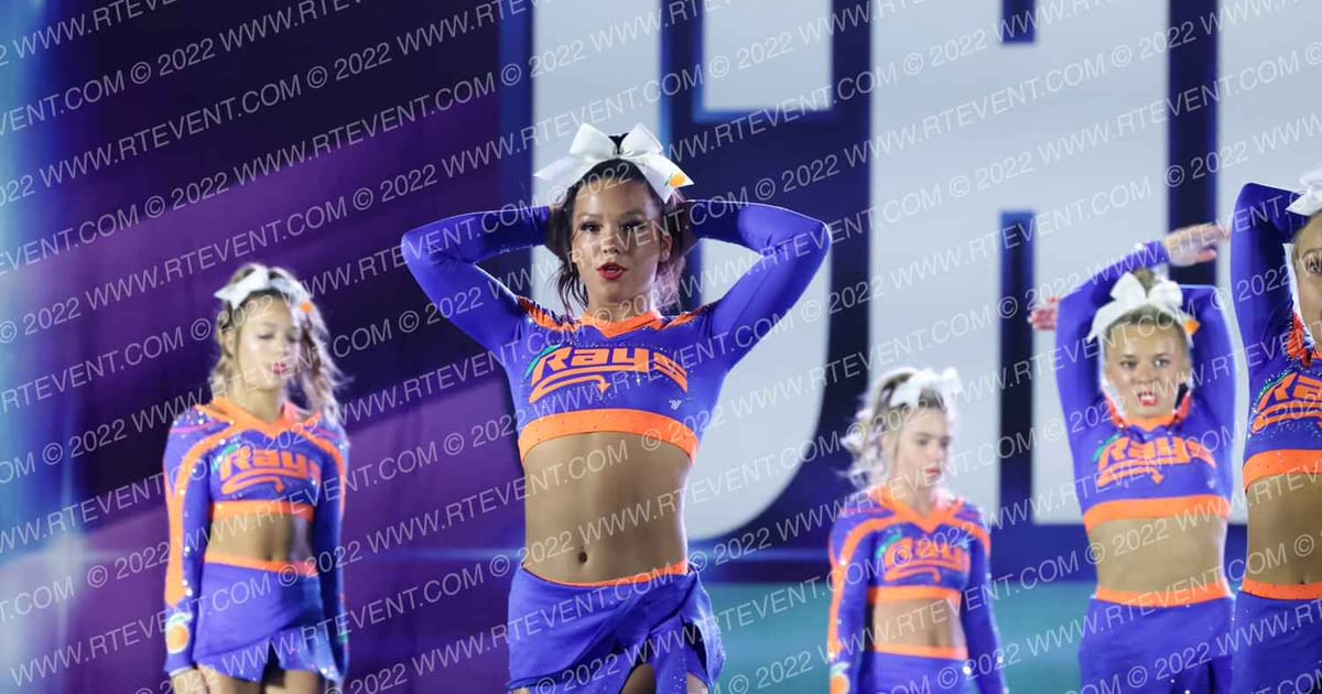 The Stingray All Stars Orange · CHEERSPORT Cartersville Classic DIDII