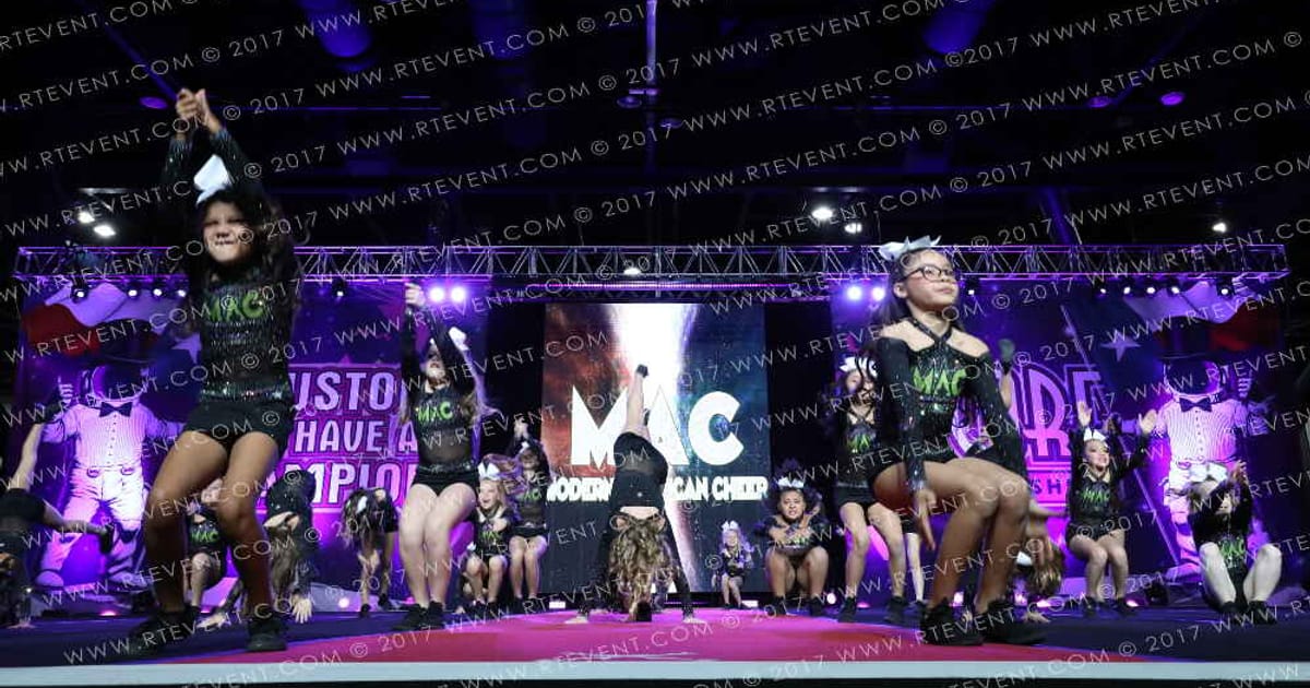 Modern American Cheer White · Encore Grand Nationals