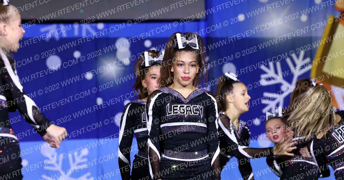 Legacy Premier Cheer Black Magic · Spirit Celebration Christmas Grand Nationals DIDII