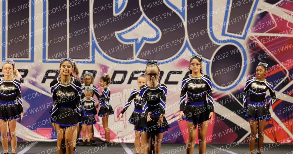 Jaguars Cheer and Tumbling Saphire Ladies · JAMfest Jacksonville