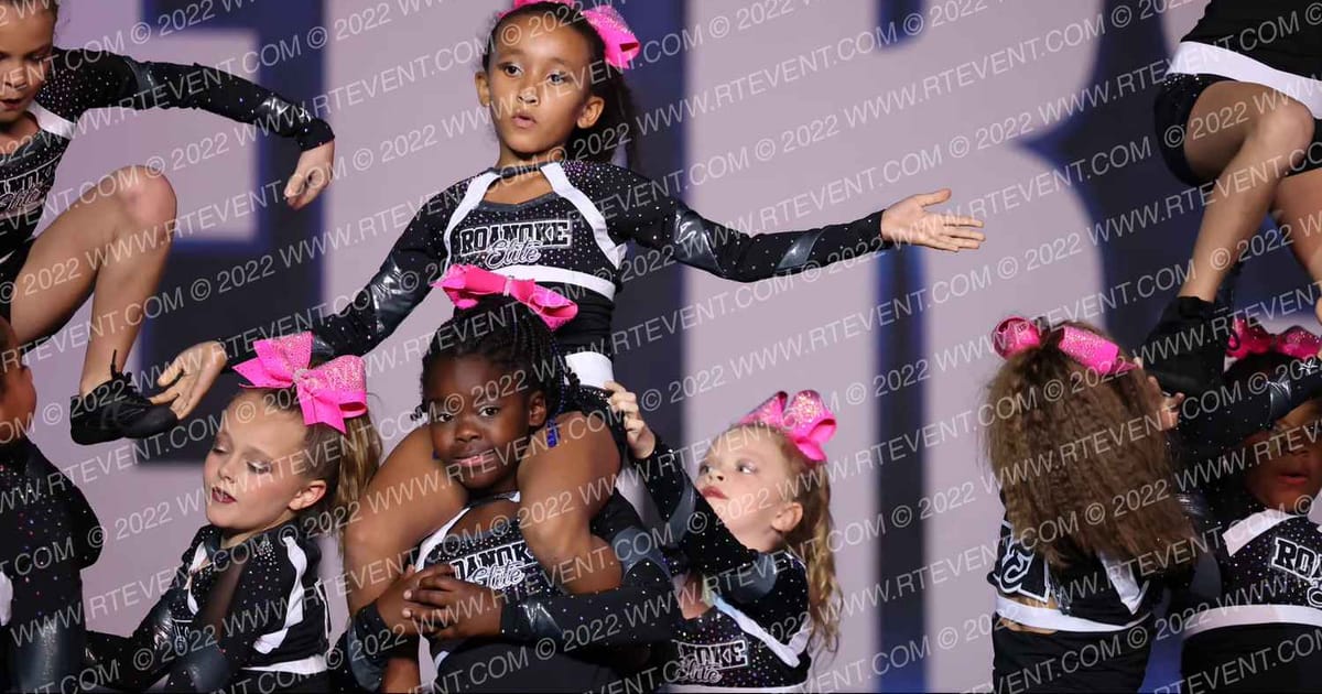 Roanoke Elite All Stars Mini Magic · Cheersport Raleigh Classic