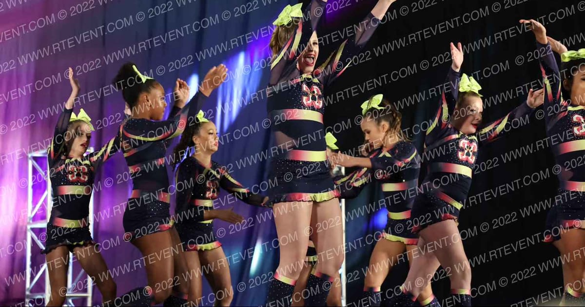 CheerCats LV Electric Kitties · Cheer Power Holiday Showdown Roseville