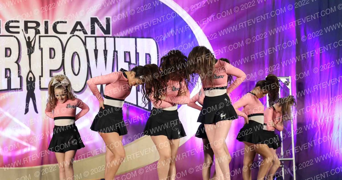 West Coast Icons Pink Ladies · Cheer Power Holiday Showdown Roseville