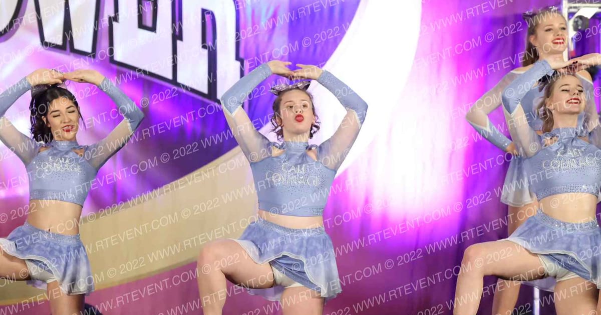 Cali Courage Heaven Sent · Cheer Power Holiday Showdown Roseville